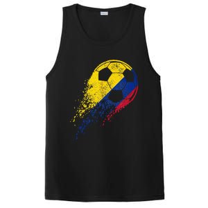 Colombia Soccer Colombian Flag Pride Soccer Player PosiCharge Competitor Tank