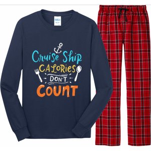 Cruise Ship Calories Don't Count Long Sleeve Pajama Set