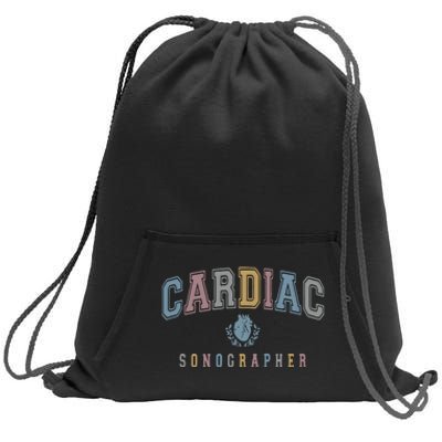 Cardiac Sonographer Sweatshirt Cinch Pack Bag