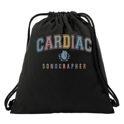 Cardiac Sonographer Drawstring Bag