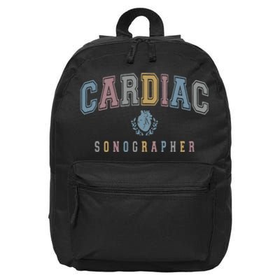 Cardiac Sonographer 16 in Basic Backpack