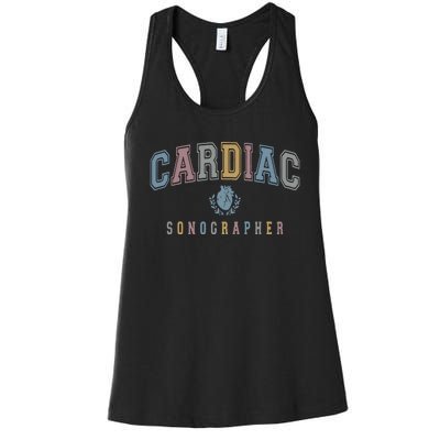 Cardiac Sonographer Women's Racerback Tank