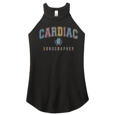 Cardiac Sonographer Women’s Perfect Tri Rocker Tank