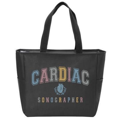 Cardiac Sonographer Zip Tote Bag