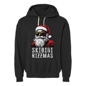 Christmas Santa Claus Merry Rizz Mas Sigmas Garment-Dyed Fleece Hoodie