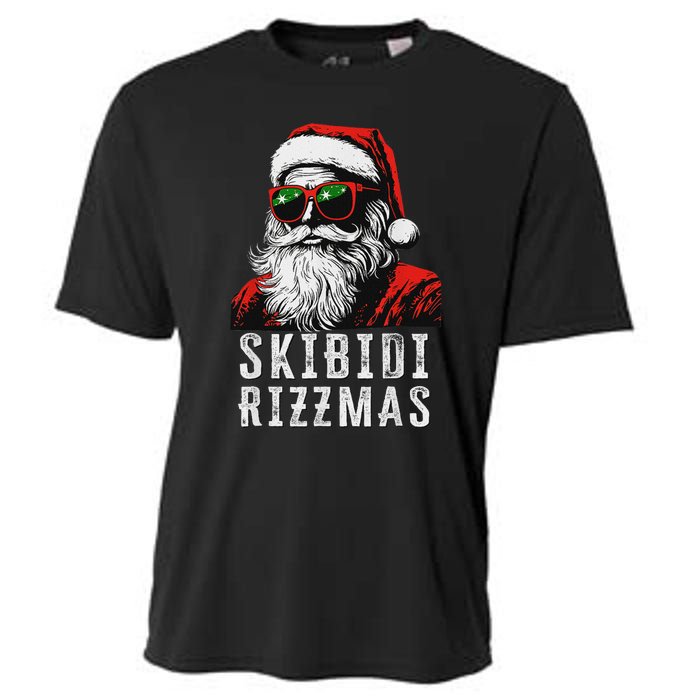 Christmas Santa Claus Merry Rizz Mas Sigmas Cooling Performance Crew T-Shirt