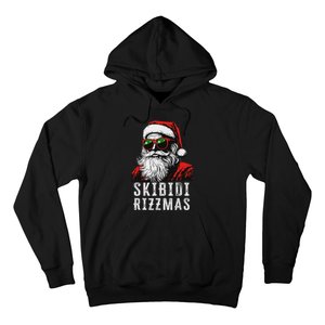 Christmas Santa Claus Merry Rizz Mas Sigmas Hoodie