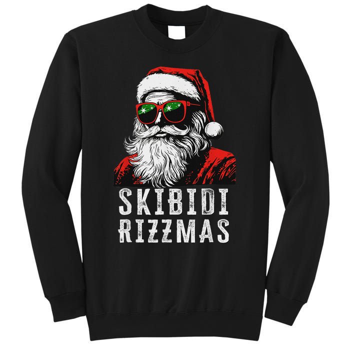 Christmas Santa Claus Merry Rizz Mas Sigmas Sweatshirt