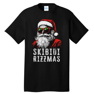 Christmas Santa Claus Merry Rizz Mas Sigmas Tall T-Shirt