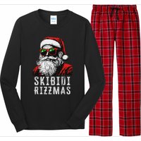 Christmas Santa Claus Merry Rizz Mas Sigmas Long Sleeve Pajama Set