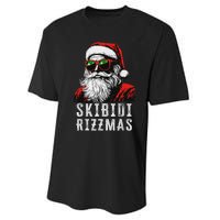 Christmas Santa Claus Merry Rizz Mas Sigmas Performance Sprint T-Shirt