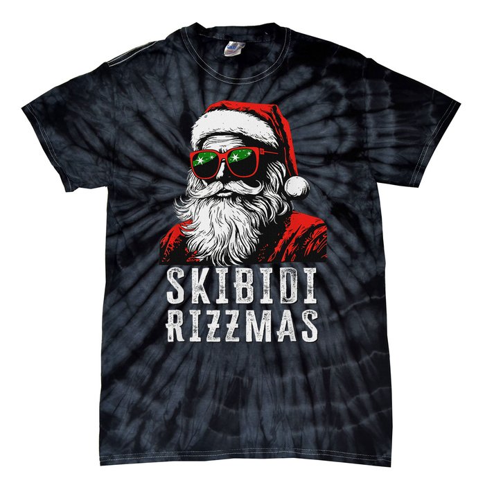 Christmas Santa Claus Merry Rizz Mas Sigmas Tie-Dye T-Shirt