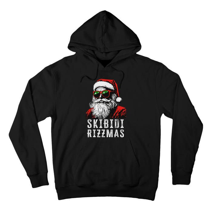 Christmas Santa Claus Merry Rizz Mas Sigmas Tall Hoodie