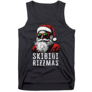 Christmas Santa Claus Merry Rizz Mas Sigmas Tank Top