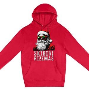 Christmas Santa Claus Merry Rizz Mas Sigmas Premium Pullover Hoodie