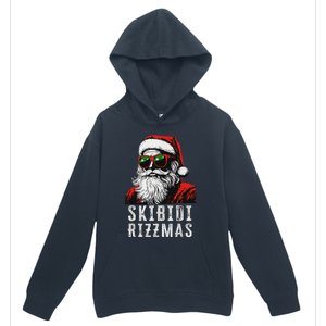 Christmas Santa Claus Merry Rizz Mas Sigmas Urban Pullover Hoodie