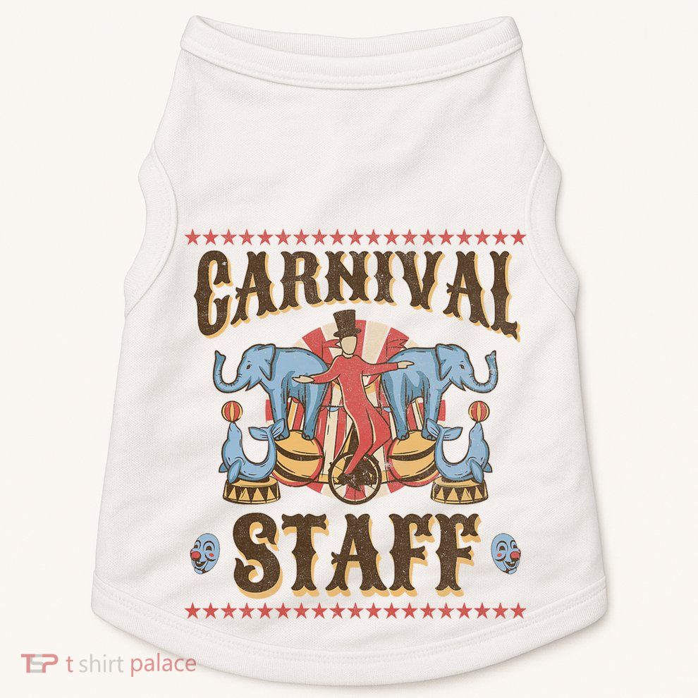 Carnival Staff Carnival Doggie Tank