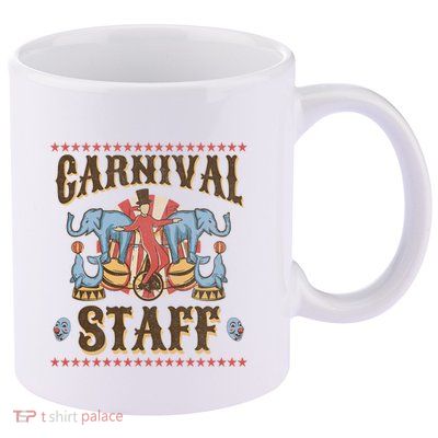 Carnival Staff Carnival 11oz C Handle Ceramic Mug