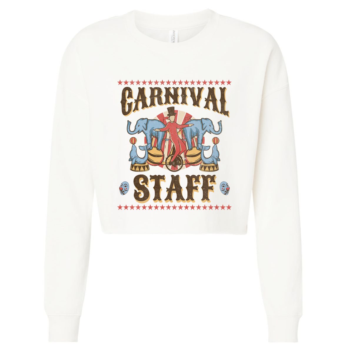 Carnival Staff Carnival Cropped Pullover Crew