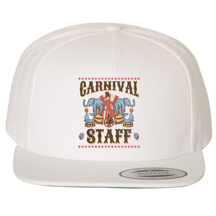 Carnival Staff Carnival Wool Snapback Cap