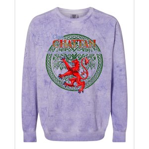 Chattan Scottish Clan Pride Family Motto Colorblast Crewneck Sweatshirt