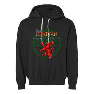 Chattan Scottish Clan Pride Family Motto Garment-Dyed Fleece Hoodie