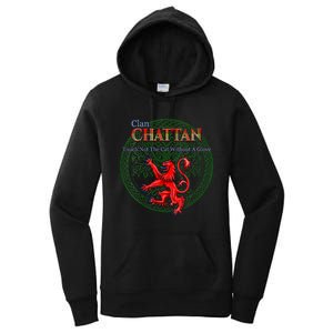 Chattan Scottish Clan Pride Family Motto Women's Pullover Hoodie