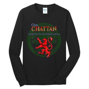 Chattan Scottish Clan Pride Family Motto Tall Long Sleeve T-Shirt