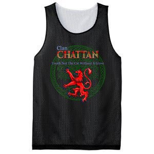 Chattan Scottish Clan Pride Family Motto Mesh Reversible Basketball Jersey Tank