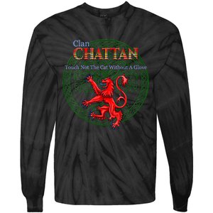 Chattan Scottish Clan Pride Family Motto Tie-Dye Long Sleeve Shirt