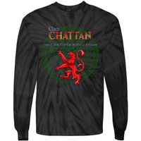 Chattan Scottish Clan Pride Family Motto Tie-Dye Long Sleeve Shirt