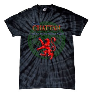 Chattan Scottish Clan Pride Family Motto Tie-Dye T-Shirt