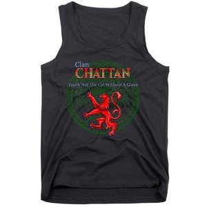 Chattan Scottish Clan Pride Family Motto Tank Top