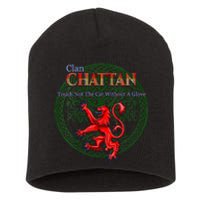 Chattan Scottish Clan Pride Family Motto Short Acrylic Beanie