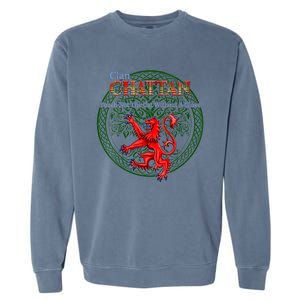 Chattan Scottish Clan Pride Family Motto Garment-Dyed Sweatshirt