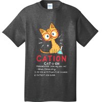 Cation Science Cat Funny Chemistry Chemist Science Teacher T-Shirt