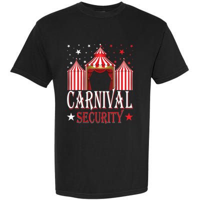 Carnival Security Circus Theme Amusement Park Carnival Party Garment-Dyed Heavyweight T-Shirt