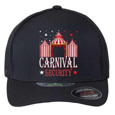 Carnival Security Circus Theme Amusement Park Carnival Party Flexfit Unipanel Trucker Cap