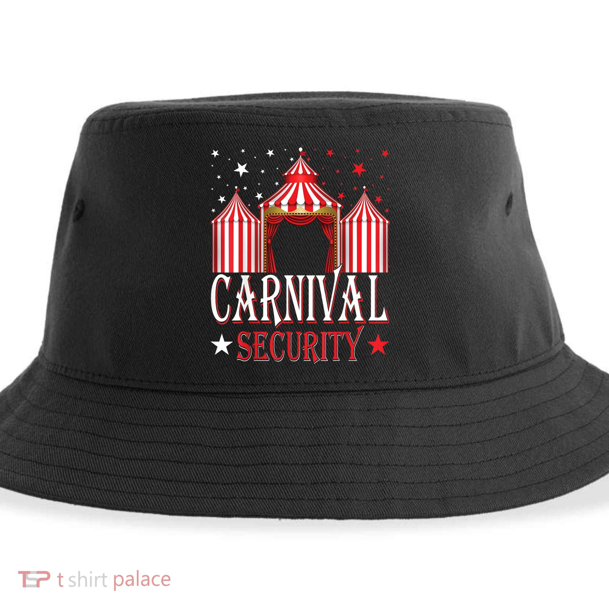 Carnival Security Circus Theme Amusement Park Carnival Party Sustainable Bucket Hat