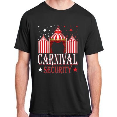 Carnival Security Circus Theme Amusement Park Carnival Party Adult ChromaSoft Performance T-Shirt