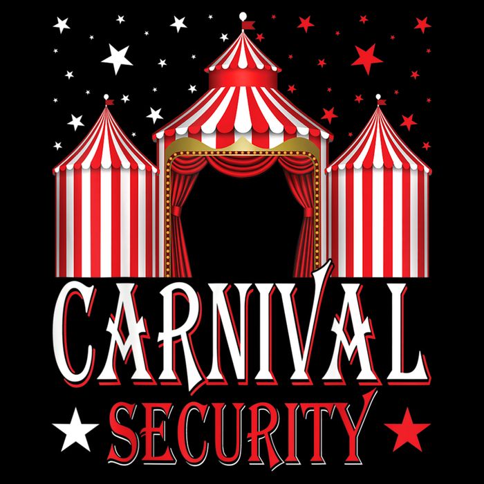 Carnival Security Circus Theme Amusement Park Carnival Party Bucket Hat