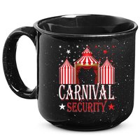 Carnival Security Circus Theme Amusement Park Carnival Party 15oz Campfire Ceramic Mug