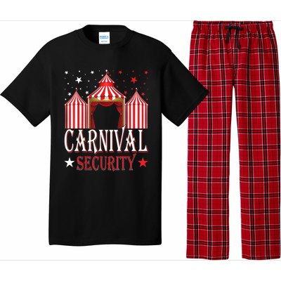 Carnival Security Circus Theme Amusement Park Carnival Party Pajama Set