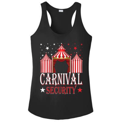 Carnival Security Circus Theme Amusement Park Carnival Party Ladies PosiCharge Competitor Racerback Tank