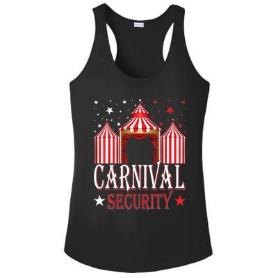 Carnival Security Circus Theme Amusement Park Carnival Party Ladies PosiCharge Competitor Racerback Tank