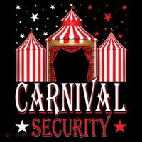Carnival Security Circus Theme Amusement Park Carnival Party Youth Performance Sprint T-Shirt