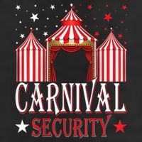 Carnival Security Circus Theme Amusement Park Carnival Party 25L Jumbo Tote