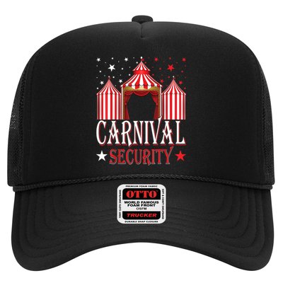 Carnival Security Circus Theme Amusement Park Carnival Party Trucker Hat