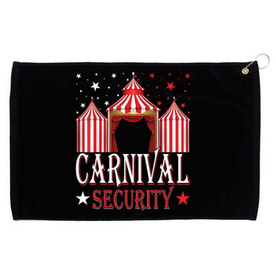 Carnival Security Circus Theme Amusement Park Carnival Party Grommeted Golf Towel