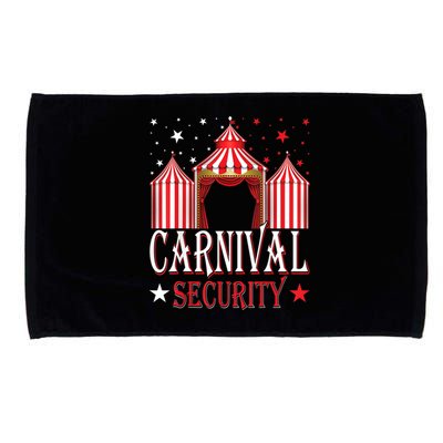 Carnival Security Circus Theme Amusement Park Carnival Party Microfiber Hand Towel